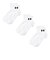 1386372　U UA TC 3pk Qtr　101WHT/WHT/BLK　684407-0002