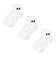 1386372　U UA TC 3pk Qtr　101WHT/WHT/BLK　684407-0002
