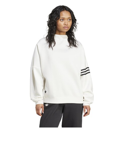 IX9873　W NEUCL OS SWEAT　CLOUDWHITE　682435-0001
