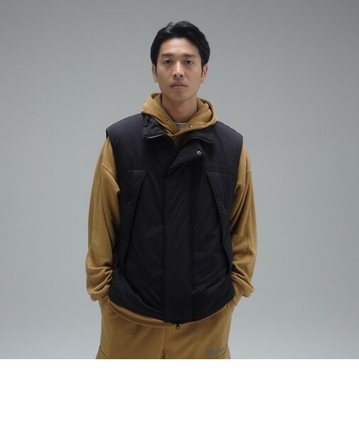 AMV45024BK　M MET24 Padded Vest　BK　685240-0001