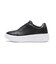 W29197　W GRANDPRO DEMI SLIP ON SNEAKE　BLACK/DK SILVER　687315-0001