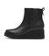 W28705　W ZG CITY WDG SIDE ZIP BOOT WP　BLACK/BLACK WP　687329-0001