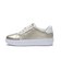 W29955　W GRA CROSSCOURT JOY PLATFM SN　*GOLD METALLIC　687338-0001