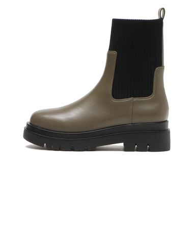 W3046　TRACK KNIT COMBI 5.5　OLIVE　681384-0002