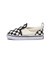 V98TDL　12-165(H) SLIP ON　BLK/WHT CHK　683103-0001