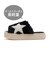 31312871　AS LIGHT PLTS BOA SANDAL　BLACK/OFF WHITE　683460-0001