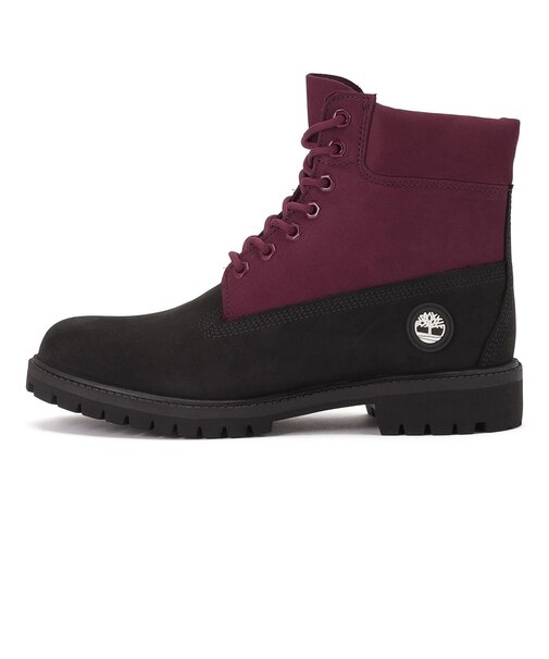 A2P6W-EJE 6 IN PREMIUM BOOT 2TN BLK NBCK BRGNDY 684156-0001