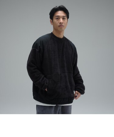 AMT45026BK　M MET24 Fleece Pullover　BK　685242-0001