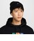 HF0187　U BEANIE TC SWSH　010BLK/WHT　688593-0001