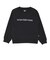 124K5040400　K EMB LETTERED C SWT　BLACK　682626-0001