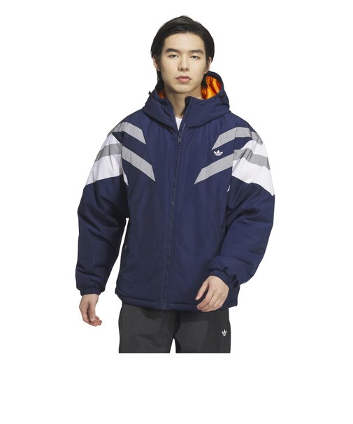 JJ4969 M VINTAGE PAD JKT NINDIGO/WHT 683074-0001
