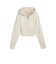 629099　W DT GYM2K CROPPED FZ HOODIE　87ALPINE SNOW　686455-0003