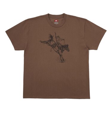 VN000NV31NU SKATE PEDRO D SS TEE WALNUT 685592-0001