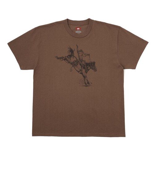 VN000NV31NU SKATE PEDRO D SS TEE WALNUT 685592-0001