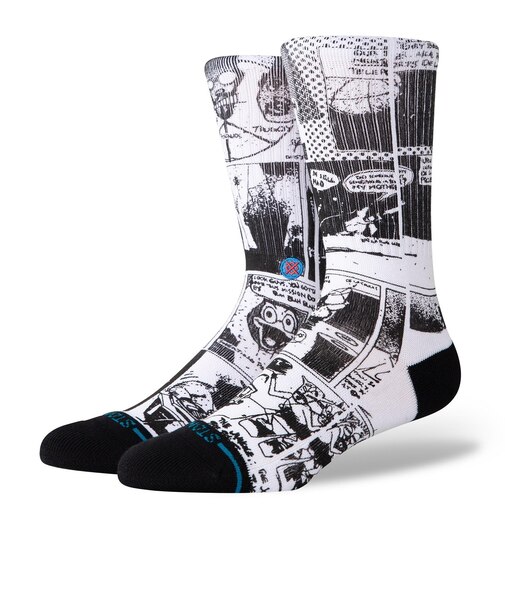 A556D24THE#BLW　THE SLEEVE CREW　BLACK/WHITE　688702-0001