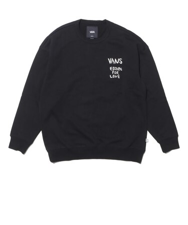 VN000KDQBLK　BOLIN FLEECE CREW　BLACK　688282-0001