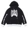 VN000KQ7BLK　SKELETON GFX HOODIE　BLACK　688286-0001