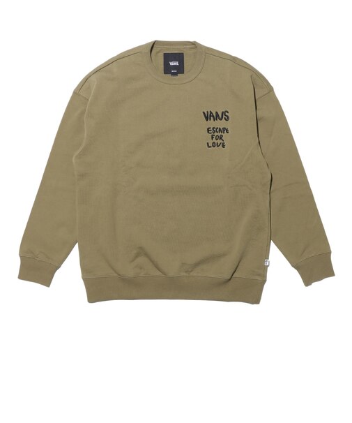 VN000KDQCUQ　BOLIN FLEECE CREW　GOTHIC OLIVE　688283-0001