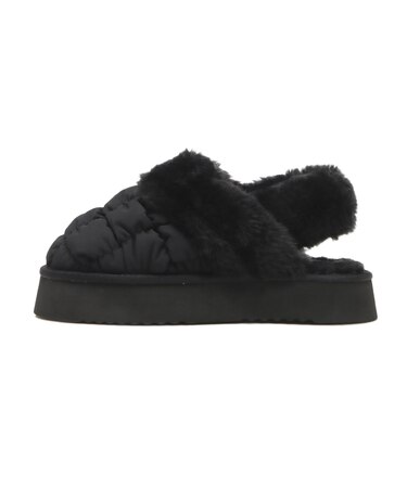 W7052 NYLON PUFFY MULE ST BLACK 682080-0001