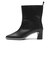 JE-6030　WIDE SHORT BOOTS6　BLACK　689437-0001