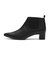 JE-5102　SIDE GORE ANKLE BOOTS5　BLACK　689436-0001