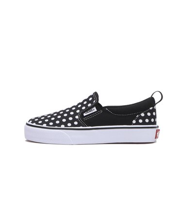 V98PS DOT 17-22(H) SLIP ON BLK/WHT DOT 686825-0001