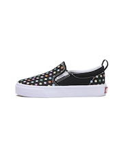 V98PS DOT　17-22(H) SLIP ON　BLK/MLT DOT　686825-0002