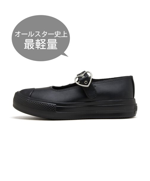 31314011 AS LT PLTS MJ HEARTBUCKLE OX BLACK 690494-0001