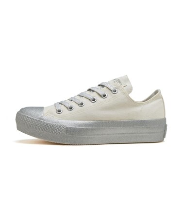 31314220 AS PLTS GLITTERBOTTOM OX WHITE/SILVER 690534-0001
