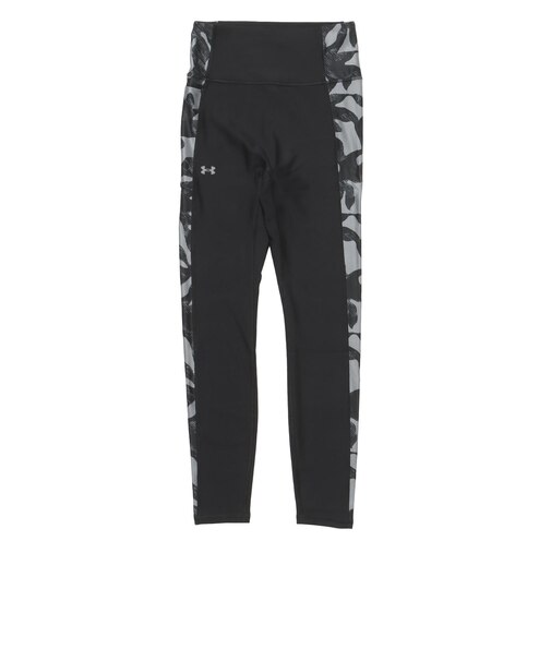 6001322 W HEATGEAR PRINT LEGGINGS 001BLK 692255-0001