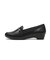 W5057　WEDGE LOAFER 3　BLACK　688407-0001