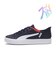 402486　V COURT EASE IN　04NAVY/WH　690624-0003