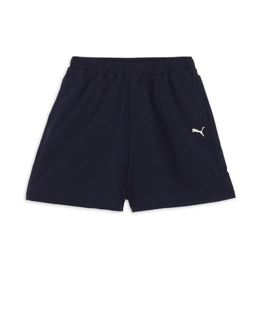 633598　W WORDROBE ESS+ SHORTS　16NEW NAVY　695319-0001
