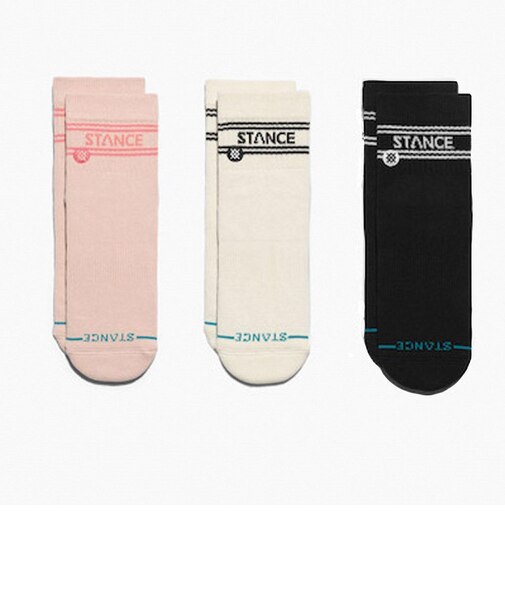 A356A24BAS#PNK　BASIC QUARTER 3 PACK　PINK　692541-0001