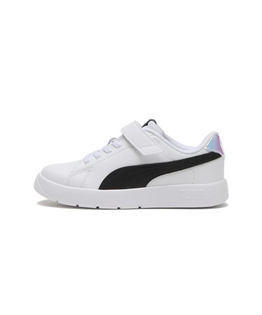 404154 17-21 COURTFLEX V3 AC+PS MU *01WHITE/BLACK 689658-0001
