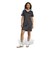 JD2599　W V-NECK SS DRESS　BLACK　690042-0001