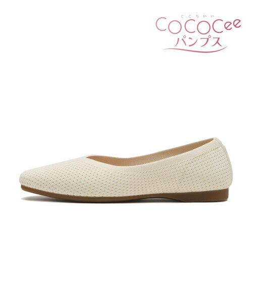 W5054　SQUARE KNIT　IVORY　688410-0002