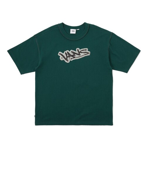 VN000MGUCI2 LX Slap SS Tee RAIN FOREST 690421-0001