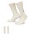 FZ3073　U 2P EMBRDY SOCKS　133SAIL/BLK　695572-0002