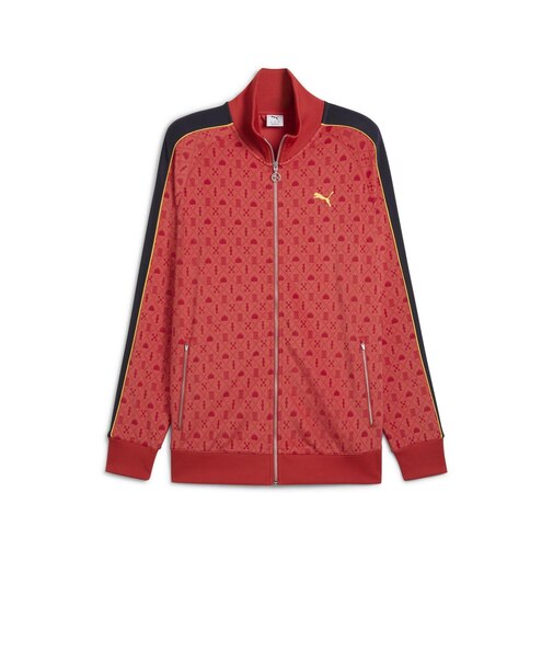 631884 M ROADTOUNITY AOP TRACK JACKET 15RED FIRE/AOP 693253-0001
