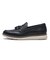 C40715　OG MERIDIAN TASSEL LOAFERS　*NAVY/IVORY　696247-0001