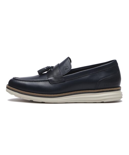 C40715 OG MERIDIAN TASSEL LOAFERS *NAVY/IVORY 696247-0001
