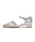 JE-3201　MESH SANDALS3　SILVER　694468-0002