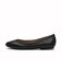 W31945　W GEORGIE BALLET FLATS　BLACK LTR　696262-0001