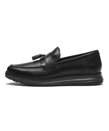 C40712　OG MERIDIAN TASSEL LOAFERS　*BLACK / BLACK　696245-0001