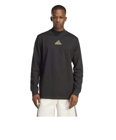 JD5401 M MOCK NECK LS(BOS) BLACK 689881-0001