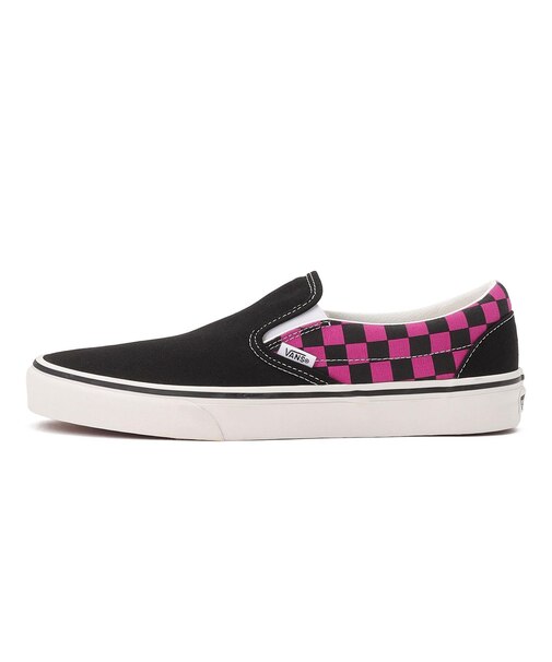 VN000D6BYLZ CLASSIC SLIP-ON POP CHK RASPBER 690076-0001