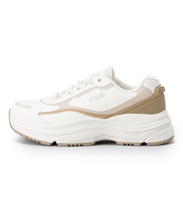1RM02850H156 FILA WAVY DAY *White / Brown 694350-0001