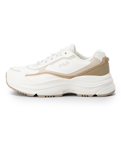 1RM02850H156 FILA WAVY DAY *White / Brown 694350-0001