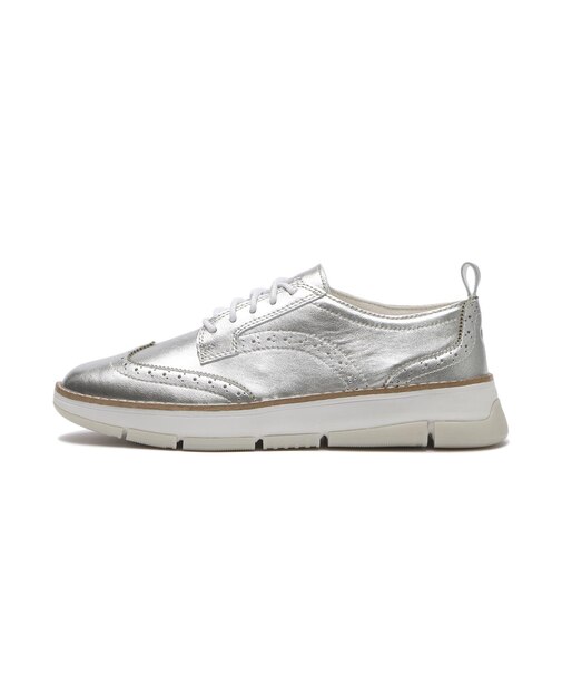 W32612 W ZEROGRAND RELLA WINGTIP OX SILVER METALLIC 696285-0001